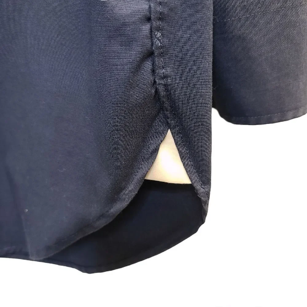 J. Crew Ludlow Slim Fit Navy Blue Button Up 16 / 32